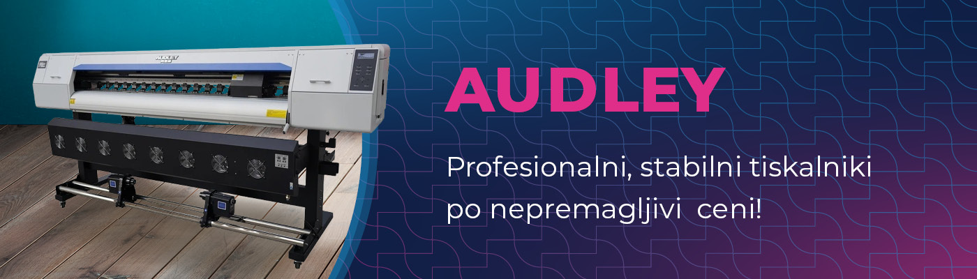 Audley SUB 180 PRO set tiskalnika 180cm + črnilo
