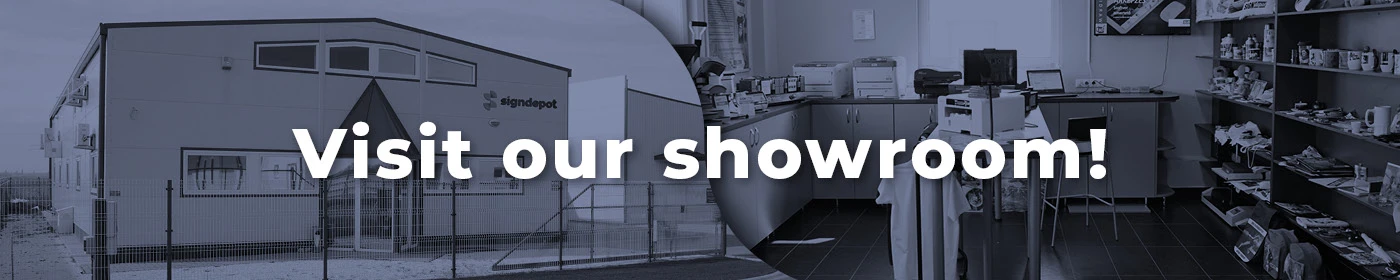 Signdepot Europe Kft. showroom