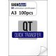 SD-QT A3 szublimációs transzferpapír 100 db - kifutó termék