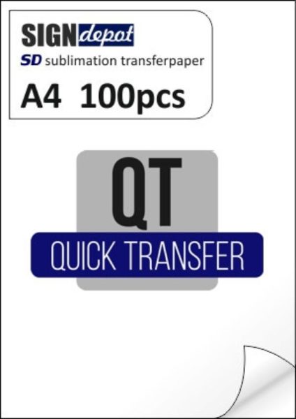SD-QT A4 szublimációs transzferpapír 100 db - kifutó termék