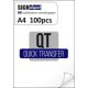 SD-QT A4 szublimációs transzferpapír 100 db - kifutó termék