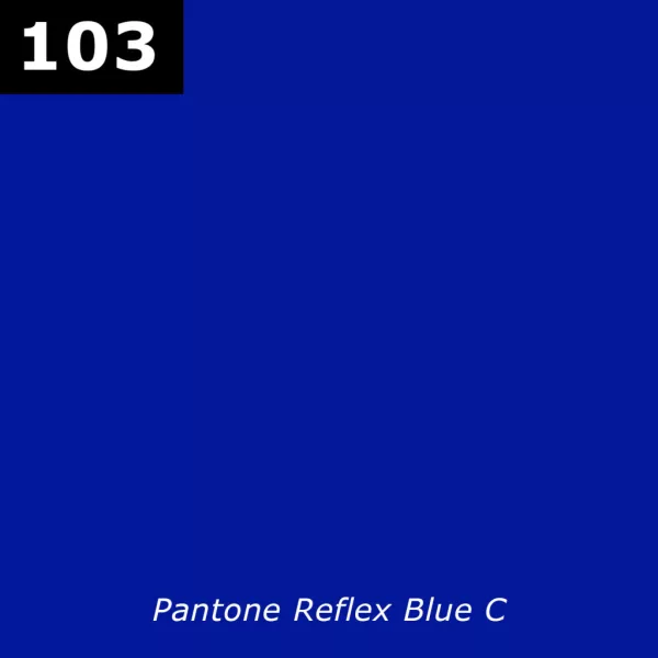 PROMAFLOCK cuttable flock transfer film 103 Royal blue