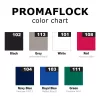 PROMAFLOCK cuttable flock transfer film 111 Green