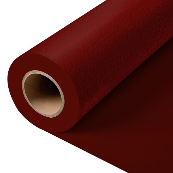 SD Leather cuttable heat transfer film - 02 - Red