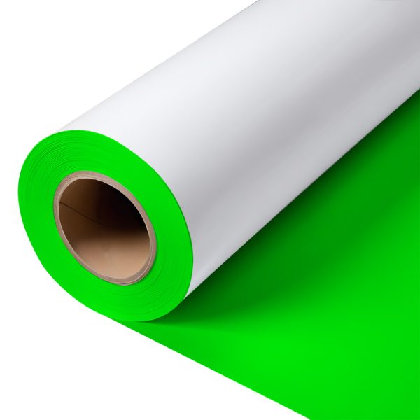 SD Duo Flex cuttable heat transfer film - 01 - white / neon green