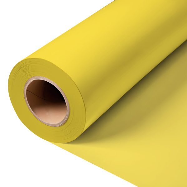 SD PU Xpress cuttable heat transfer film - 07 - Yellow