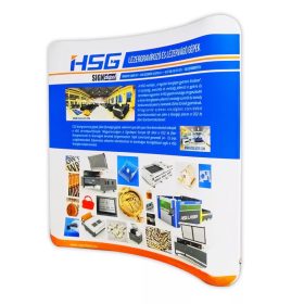 Tekstilna hrbtna plošča v obliki S 3x4