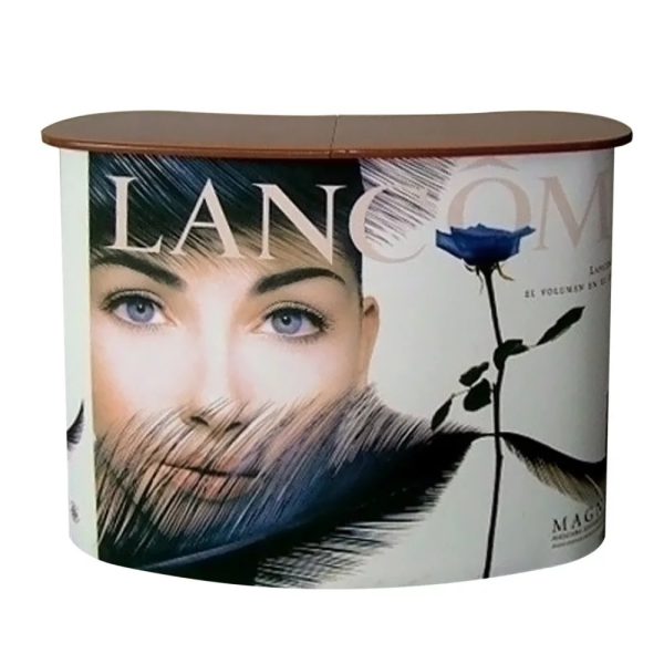 SD pop-up informacijski pult ukrivljen