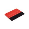Squeegee with felt  - 10cm (Red)