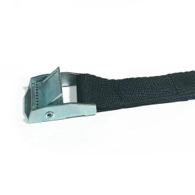 Webbing with metal buckle 60cm x 2,5 cm black
