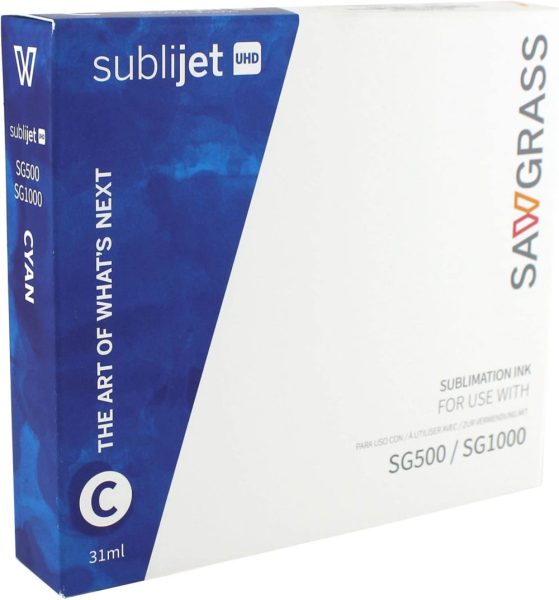 Sawgrass SG500/1000 SubliJet UHD Sublimation ink 31ml Cyan