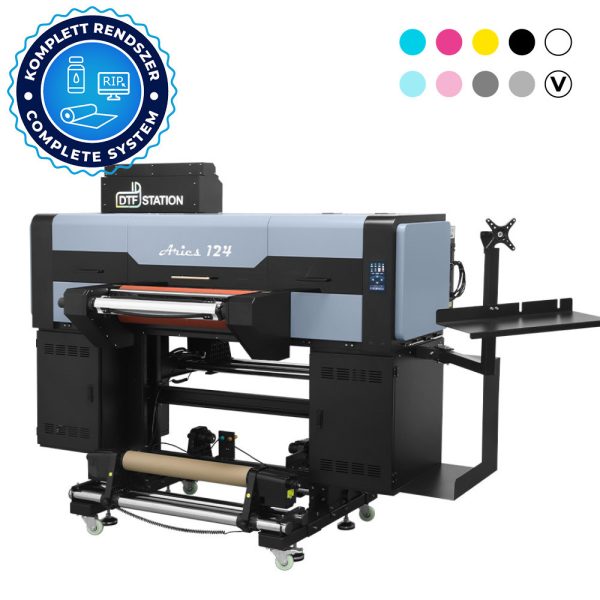 DTF Station Aries 124 60cm tekercses UV DTF nyomtató szett