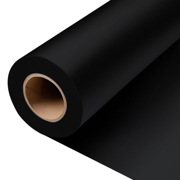 SEF FlexCut 95° cuttable heat transfer film - 02 - Black