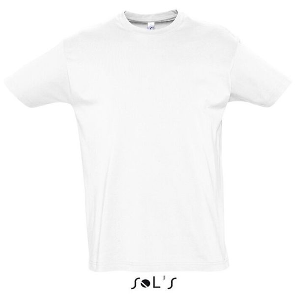 Sol s Imperial 11500 cotton t shirt WHITE S