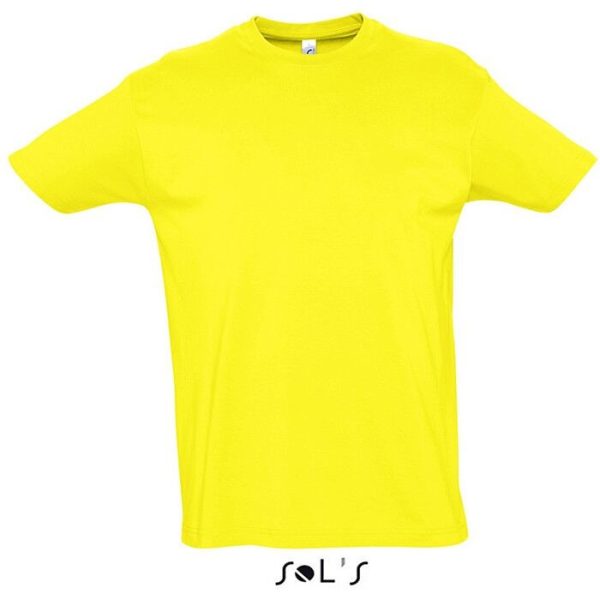 Sol s Imperial 11500 cotton t shirt LEMON S