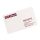 Sublimation metal business card white