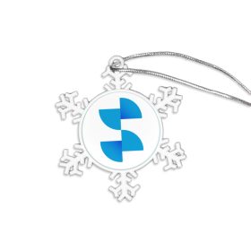 Sublimacijski božični okrasek – snežinka