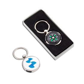 Sublimacijski obesek za ključe s kompasom