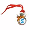 Sublimation Christmas tree decoration snowman