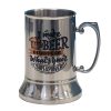 Sublimation stainless steel beer mug 550ml