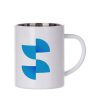 Sublimation stainless steel mug - white