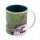 Sublimation mug with colored inner green