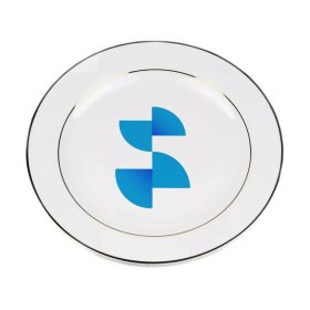 Szublimációs fehér tányér 25cm