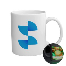 Szublimációs fluoreszkáló bögre 3dl