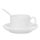 Sublimation coffee mug with saucer and spoon
