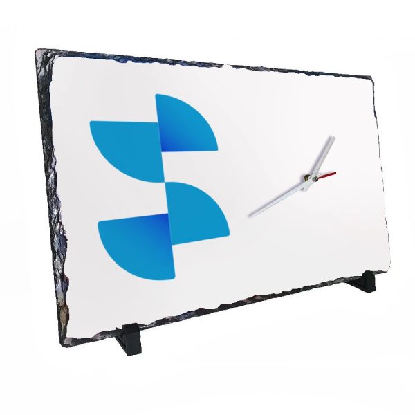 Sublimation stone with clock 250x400mm