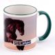 Sublimation color mug green