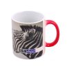 Sublimation color change magic mug 3dl glossy red