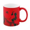 Sublimation color change magic mug 3dl matte red