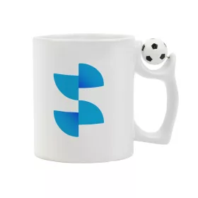 Sublimation football mug