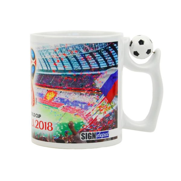 Sublimation football mug