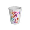 Sublimation ceramic shot glass 45ml