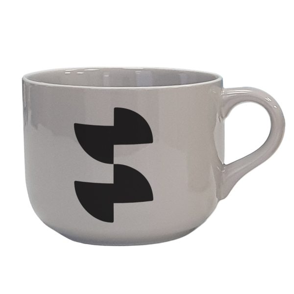 Sublimation soup bowl - Grey