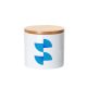 Sublimation ceramic storage jar with bamboo lid 16oz