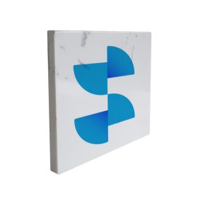 Sublimation marble texture coaster 10x10cm