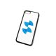 Sublimacijski silikonski ovitek iPhone 7/8 – črn
