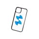 Sublimacijski silikonski ovitek iPhone 13 – črn