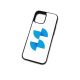Sublimacijski silikonski ovitek iPhone 12/12 Pro – črn