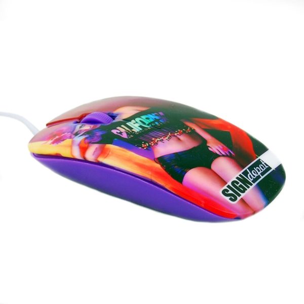 3D Sublimation PC mouse purple