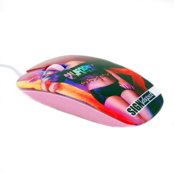 3D Sublimation PC mouse pink