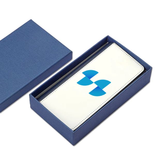 Sublimation lady purse with gift box Blue