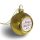 Sublimation christmas tree ornaments 8cm gold