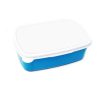 Kids plastic lunchbox blue