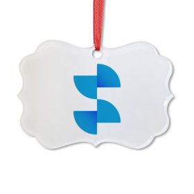 Szublimációs karácsonyfadísz akril - vintage tábla