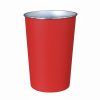 Sublimation cup with plastic wrap - Red