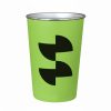 Sublimation cup with plastic wrap - Green